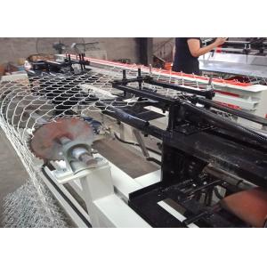 3m High Speed Chain Link Fence Machine Adjustable Mesh Width Wire Diameter 1.5-4