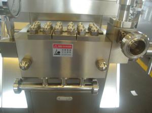China Stainless Steel Food Drink High Pressure Homogenizer 8000L/H on sale