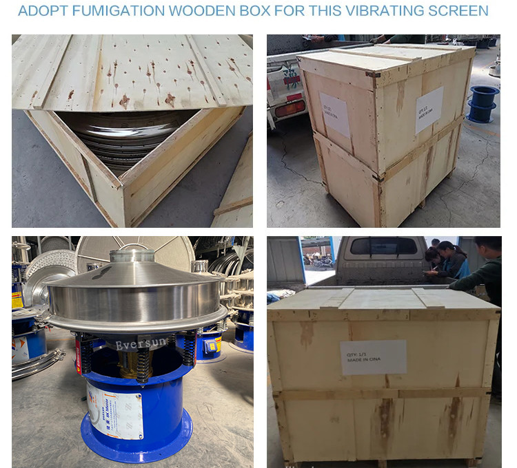 Food Grade Industrial Vibration Sieve Food Powder Sifter For Lotus Root Powder