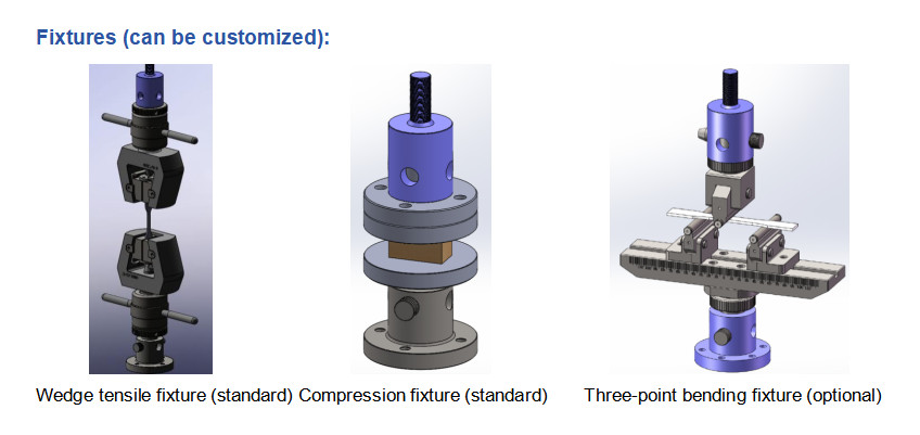 IF2A1-100KN Servo Controlled Universal Tensile Testing Machine 3 Phase Power Supply And Closed-loop Control Software
