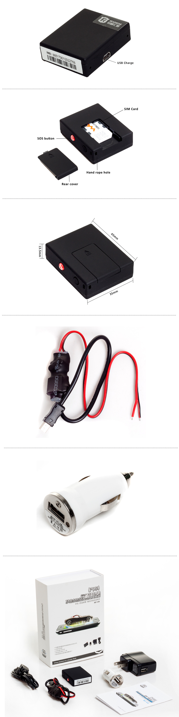 Real time tracking function moderate waterproofed cheap mini gps receiver tracker