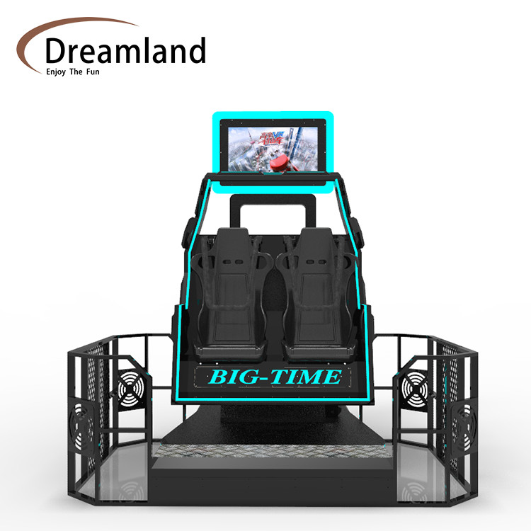 Black Immersive Entertainment Experience VR 360 Game Machine For Kids Age 8 Years