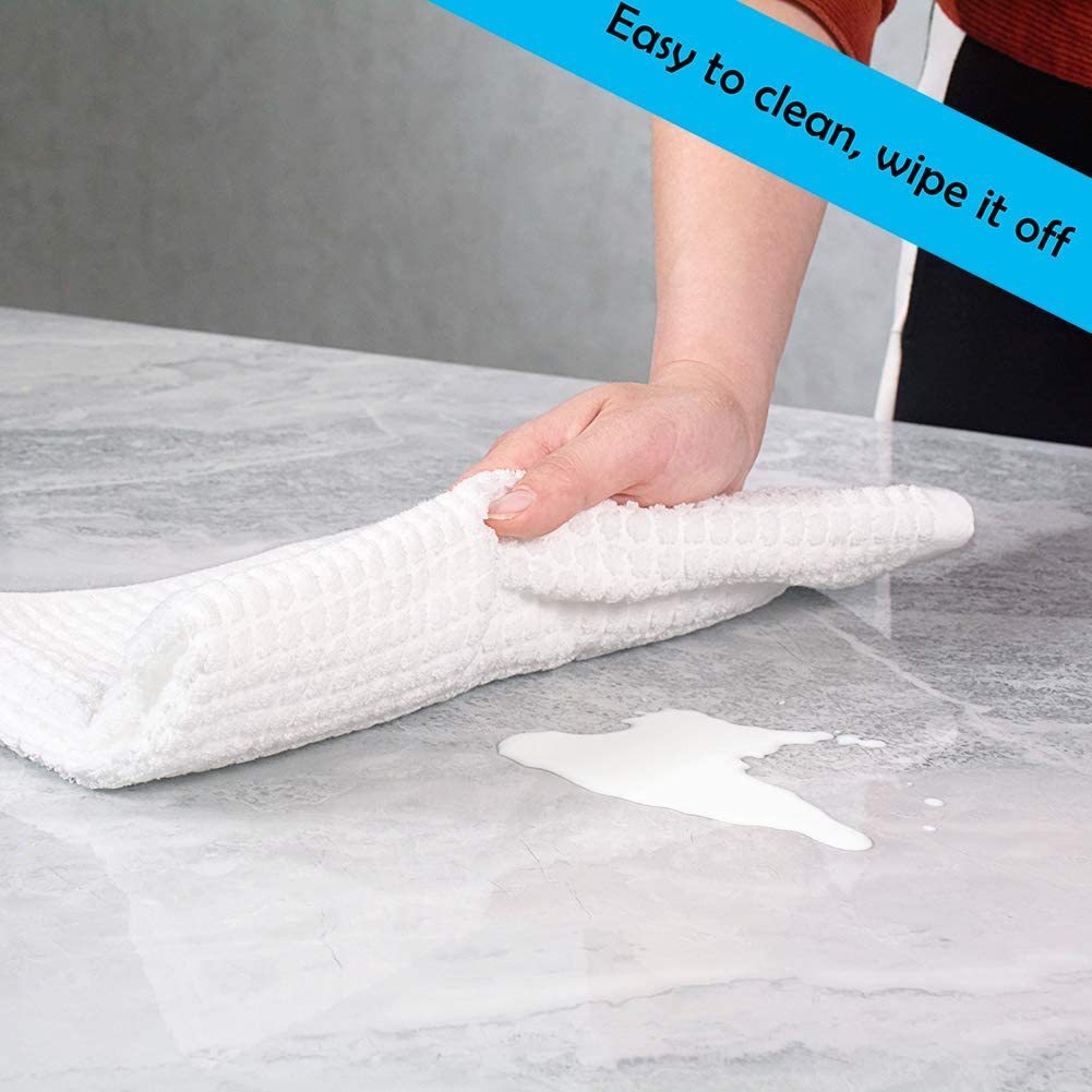 Waffle Square Towel for Dishwashing Soft Non-Stick No Color Loss Pineapple Hair Towel