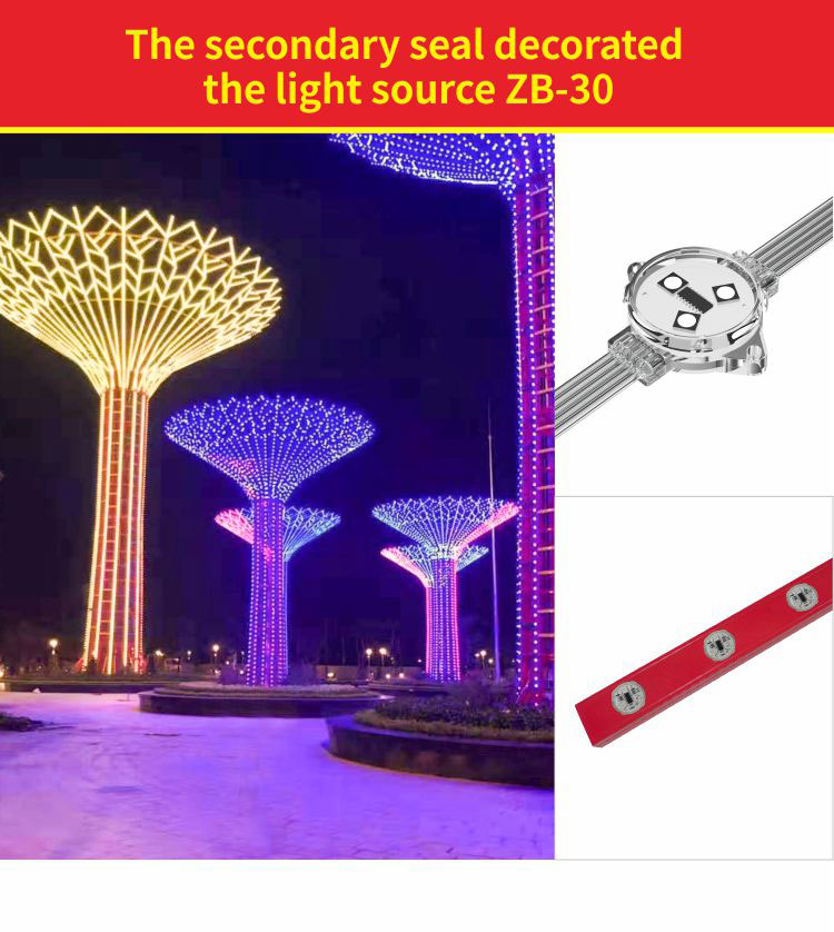 Unique Waterproof Outdoor LED Pixel for Media Facade Lighting