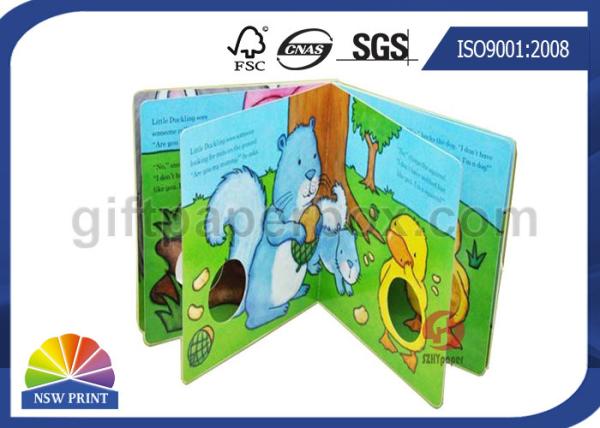 Professional Custom Magazine Printing Service For Children Board Book / Coloring