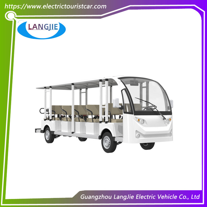17 Seaters Electric Car Tour AC Motor 72V Recharge Time 8 ~ 10h For Tourist Car Hire