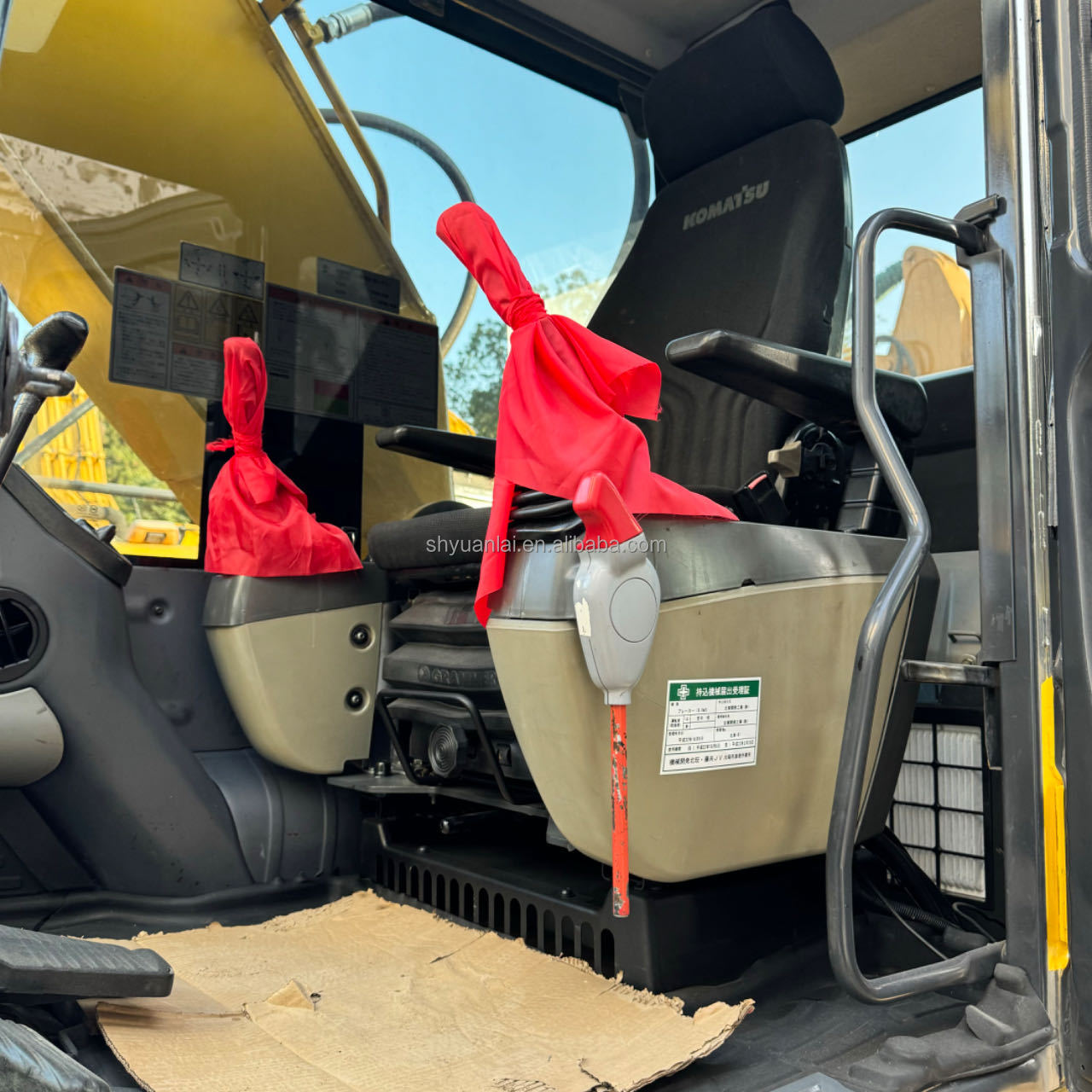 Original Japan Used Excavator Komatsu PC200 Second Hand Excavator With High Quality