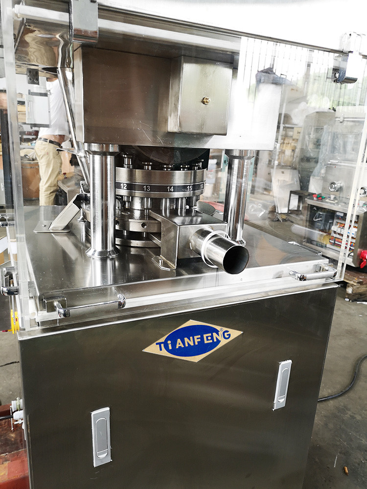 42000 Pcs / H Lab Pharmaceutical Pill Press Machine PLC Touch Screen Control