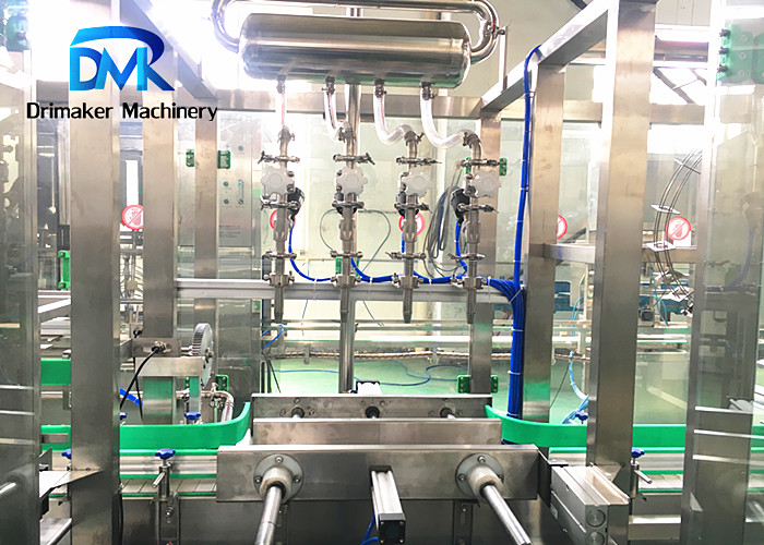 5l Large Liquid Bottle Filling Equipment Alcohol Filling Machine Linear Type