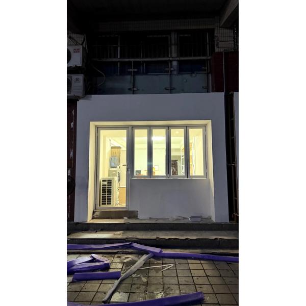 SculptureLight Art Gallery Folding Window Providing Dynamic Shadow Play for