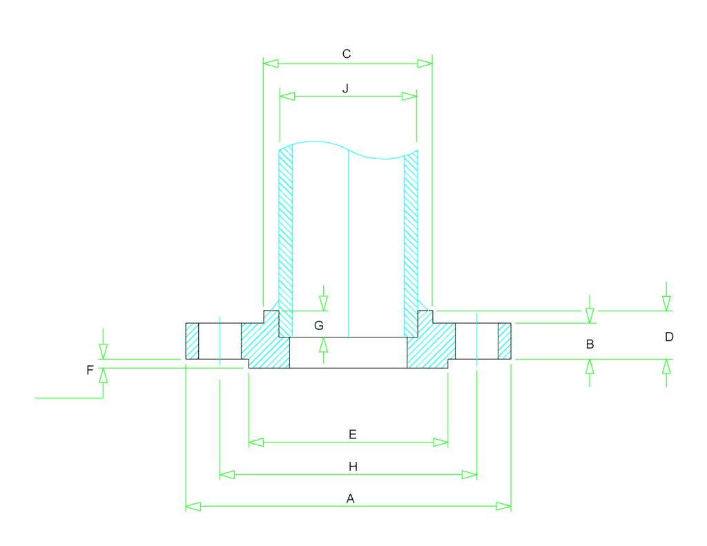 Nickel Alloy Flanges 800H Socket Weld Flange UNS N08810 SCH10S Size 1/2'-12'