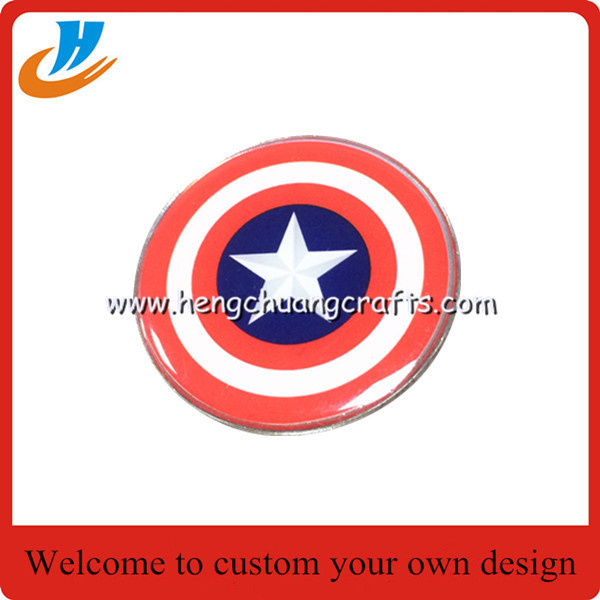 Flag shape soft enamel pin,high quality metal pin lapel pin with gold plated