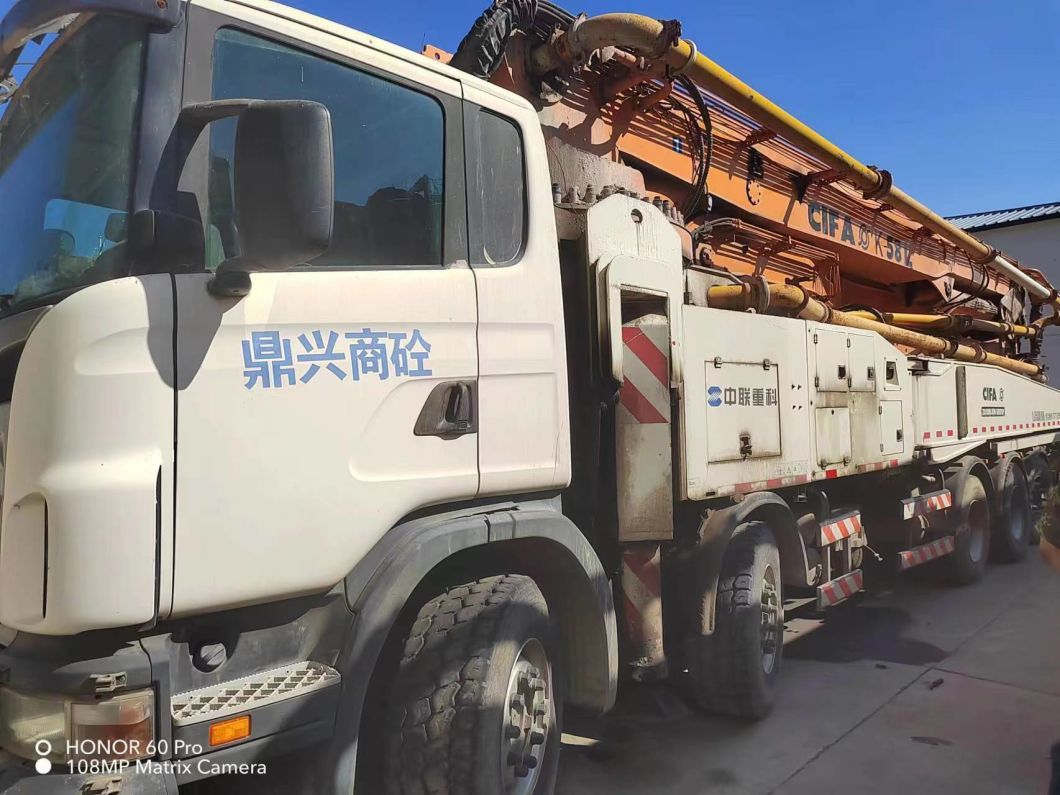 2010 Zoomlion Cifa 58m Concrete Pump Truck Pump Beton Pump