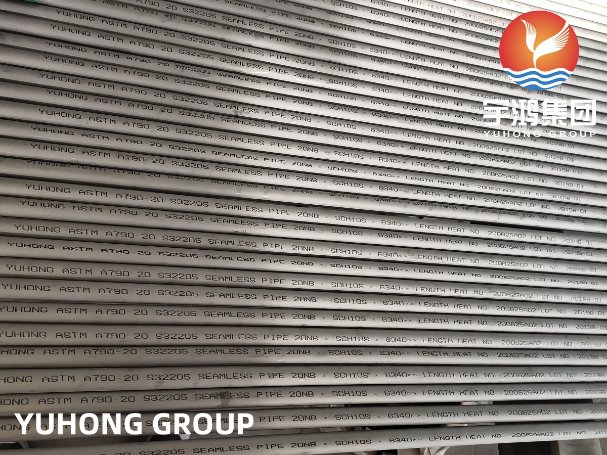 Duplex Stainless Steel Pipe, ASTM A790/789 S31803 (2205 / 1.4462), S32750 (1.4410)