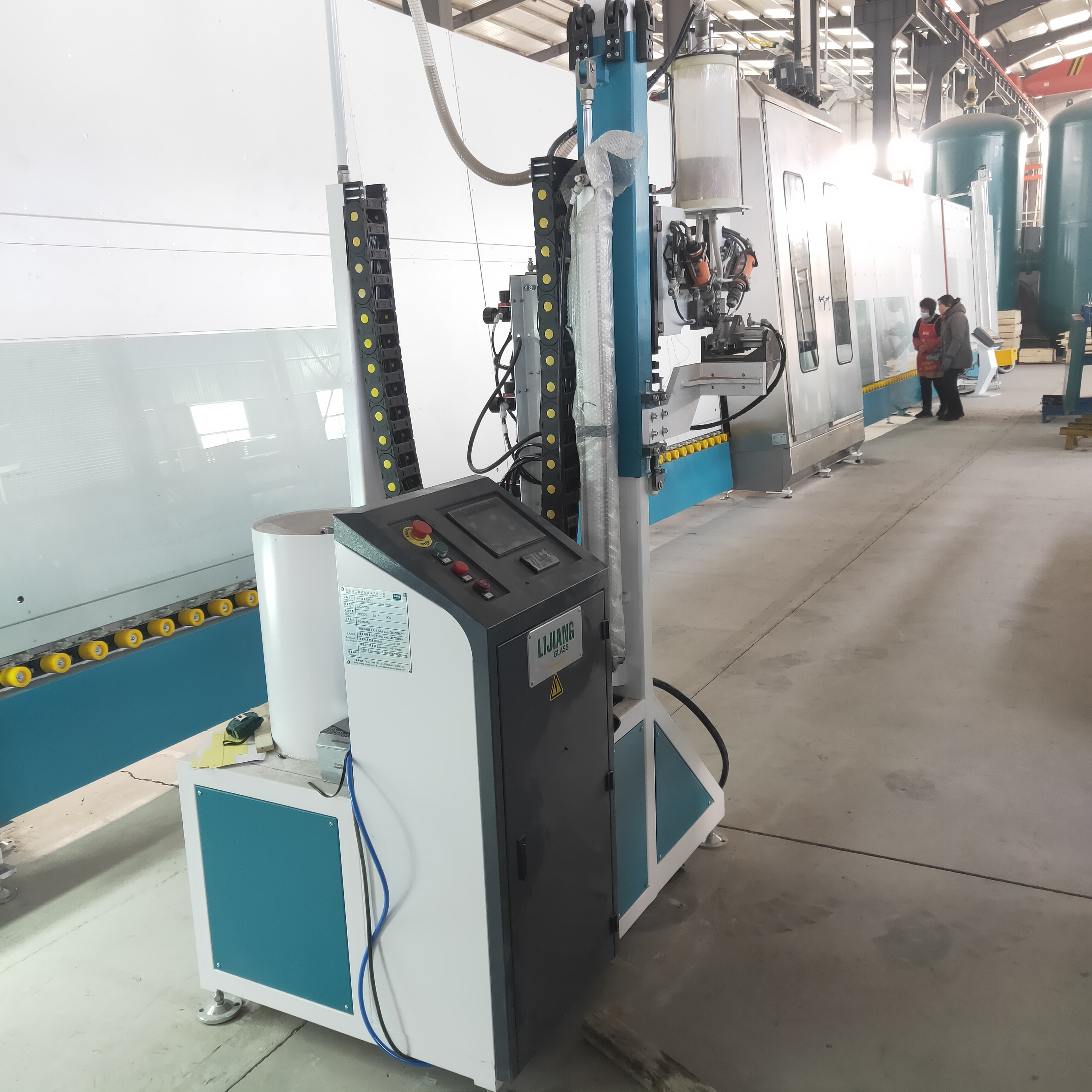 First Seal Of Insulating Glass Butyl Extruder Machine Non Stick