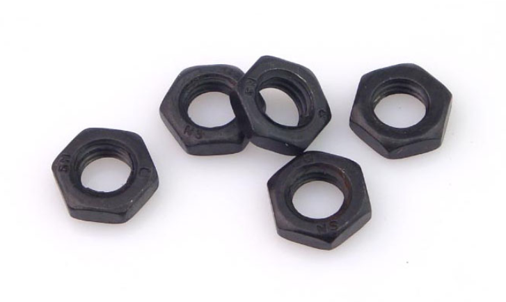 Black Oxide Hexagon Thin Nut DIN439 Hex Nut Blacken