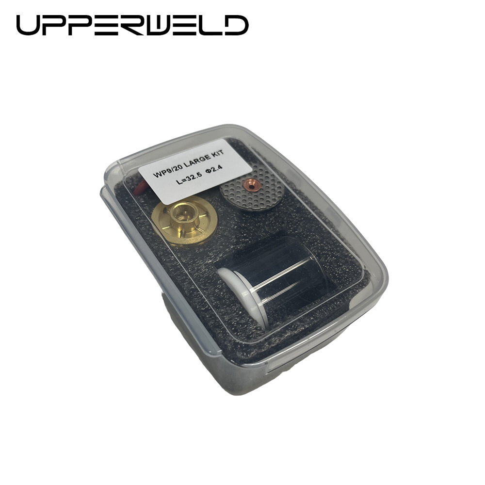 WP-9/20 TIG Welding Accessories Quartz Nozzle Kit Torch Spare Parts Large Glass Cups Kit