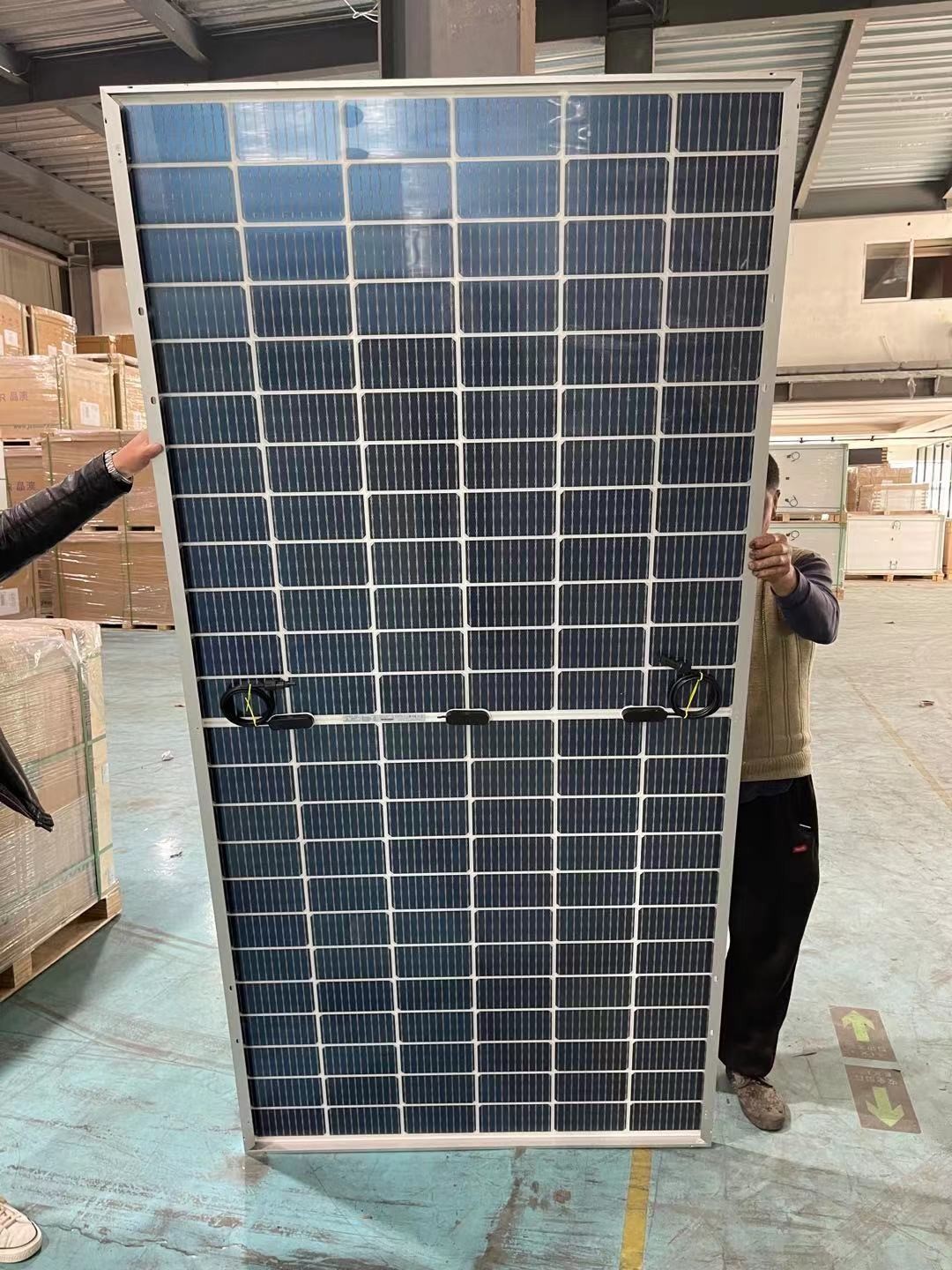 IEC 61215 B Grade 535W Mono Perc Bifacial Solar Panel