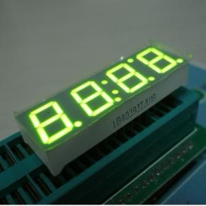 Red Yellow 4 Digit 7 Segment LED Display For Timer Clock 500mm