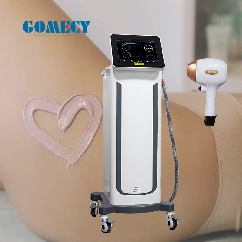 10-400ms Diode Laser Machine 12*24mm 12*28mm Spot Size 4 Wavelengths