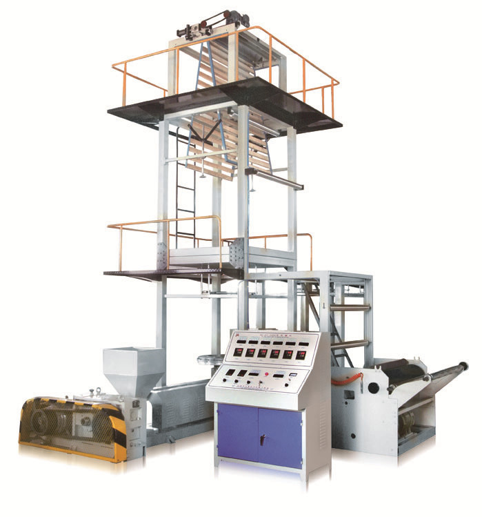 PE Film Blowing Machine Printing Extruder 3 Layer Blown Film Line