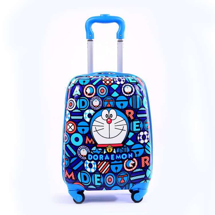 16 inch ABS PC Children School Bag with Cartoon filming Luggage Bag