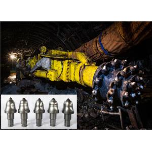 Roadheader Cutting Pick Bits Carbide Bullet Teeth CE ISO SGS Certificated