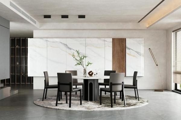 Stunning Carrara White Polished Porcelain Glazed Indoor Floor Tiles And Non-Slip