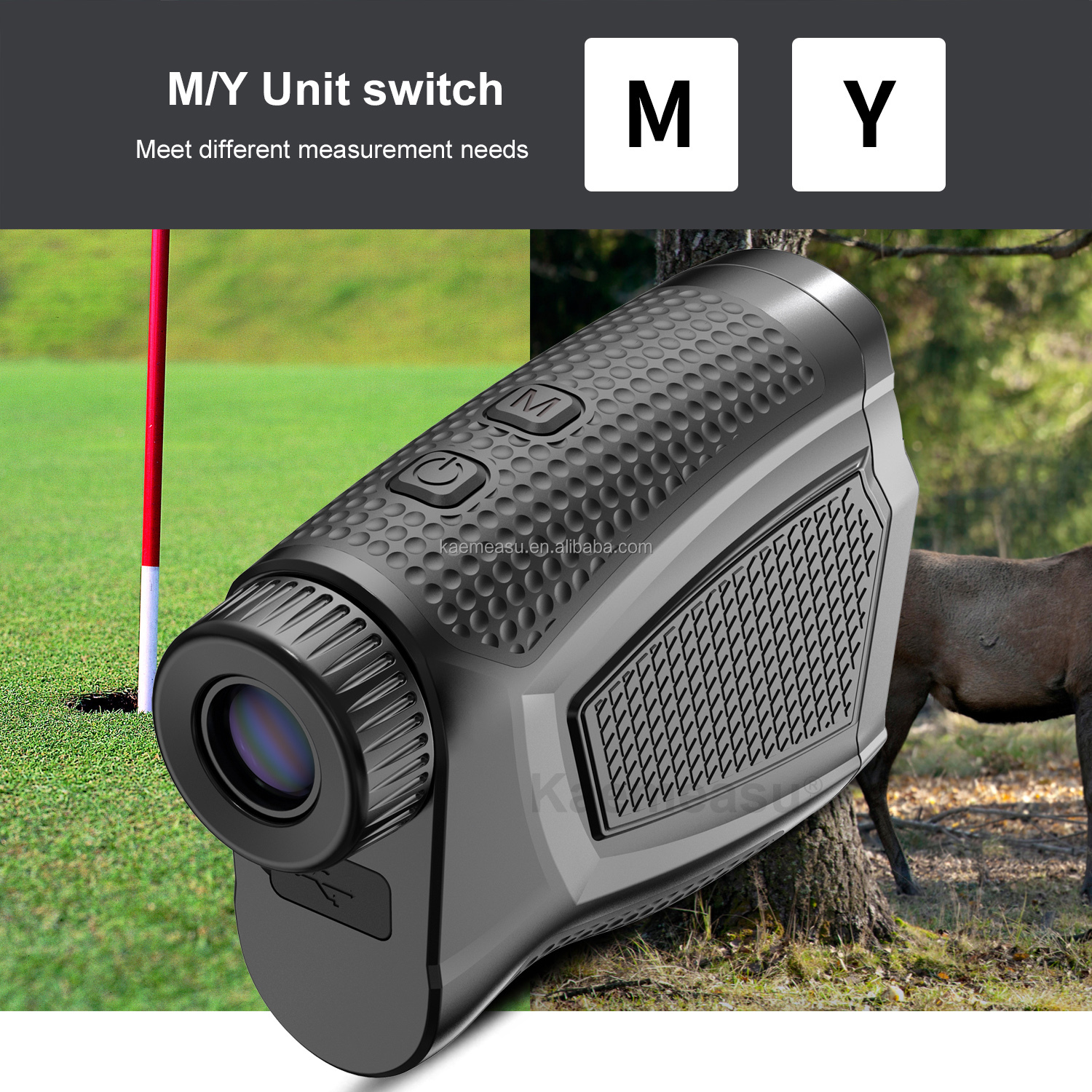 High-precision fast response laser rangefinder 450M telescope golf rangefinder