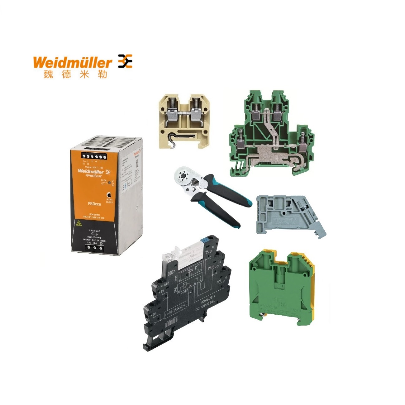 Combination Universal Terminal Block EW35 0383560000 Waterproof