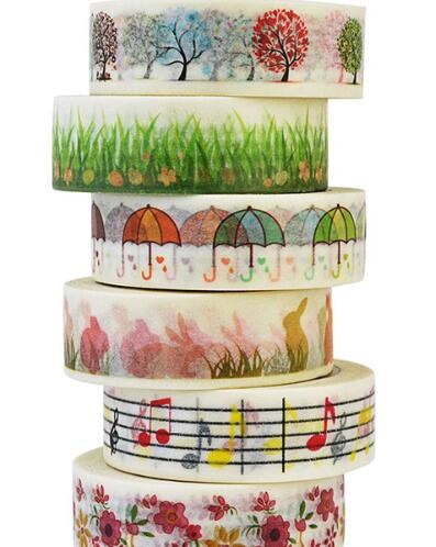 Masking Paper Label Tape Label Roll Halloween Christmas Festival Design