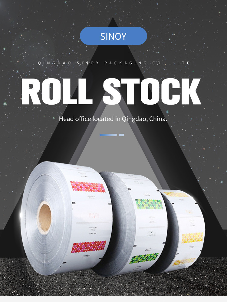35cm Laminated Snack VMPET Plastic Cup Sealing Film