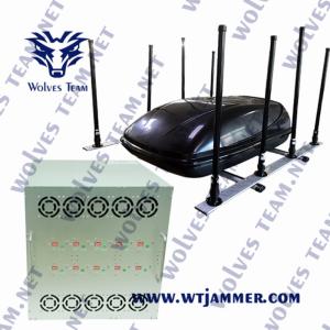 Portable Vehicle Signal Jammer Full Band Frequency 20Mhz 6000Mhz