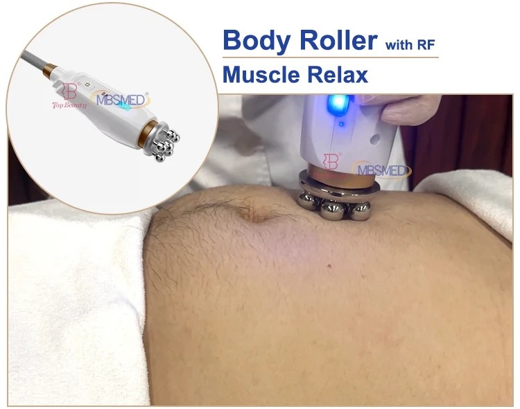 360 Degree Painless Roller Radio Frequency Anti-Aging Skin Tightening 2 In 1 Hifu Rf Machine