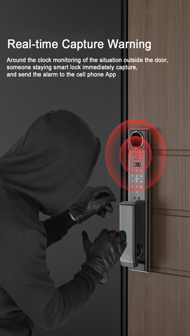 Xhome Video Call Lock Safety Apartment Electronic Door Locks