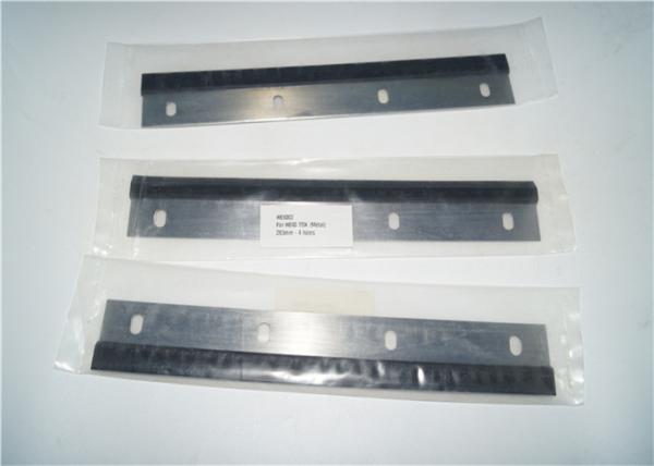 TOK Washing Up Blade Offset Printing Parts 283mm - 4 Hole Metal Material For