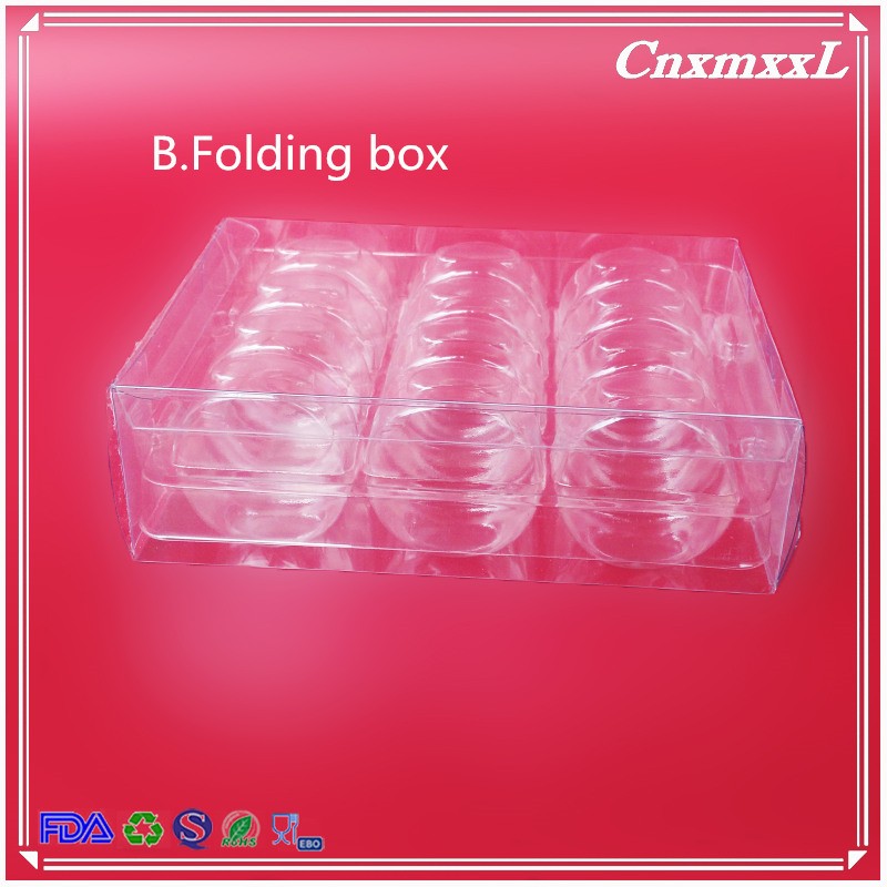 plastic macaron package 12-packing macaron tray