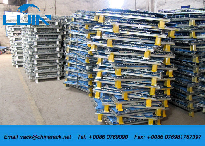 Collapsible Assemble Wire Mesh Cages Storage , AS4084 Approval Metal Wire Cage