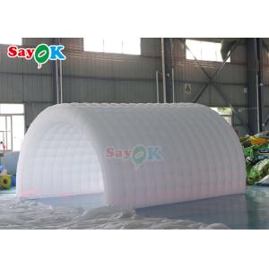 Fire Proof Air Tight Event Inflatable Tunnel Tent With LED
