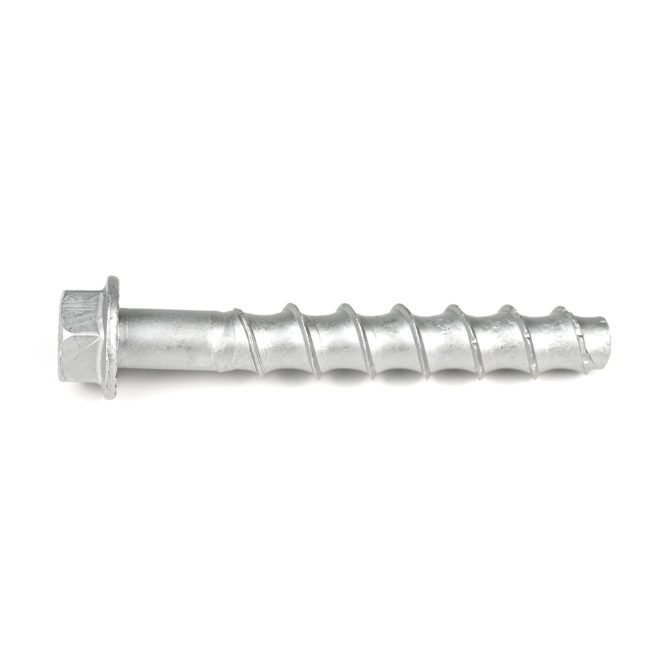 Flat Head 12mm Plain Finish Concrete Anchor Bolts 11.3x100 for Sturdy Concrete Fixing