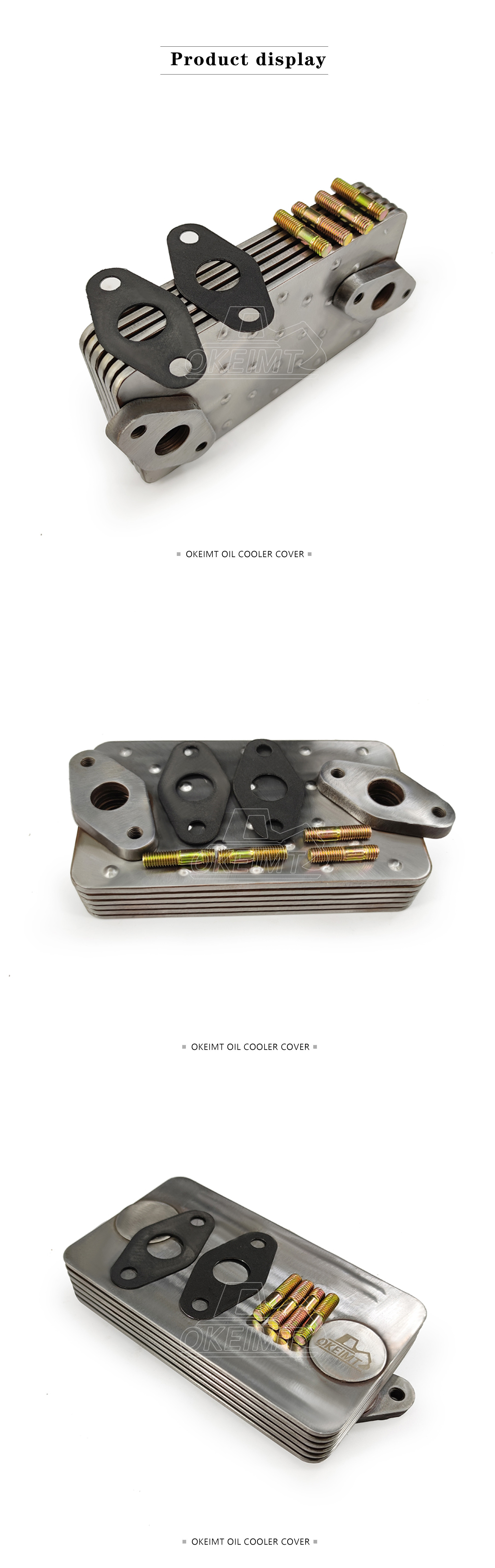 Excavator Komatsu PC60 4D95 6P Oil Cooler 600-651-1570