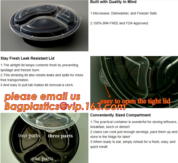 Meal Prep Containers Free Sample Bento Lunch Box Biodegradable Food Container Plastic Wheat Straw Lunch Box bagplastics