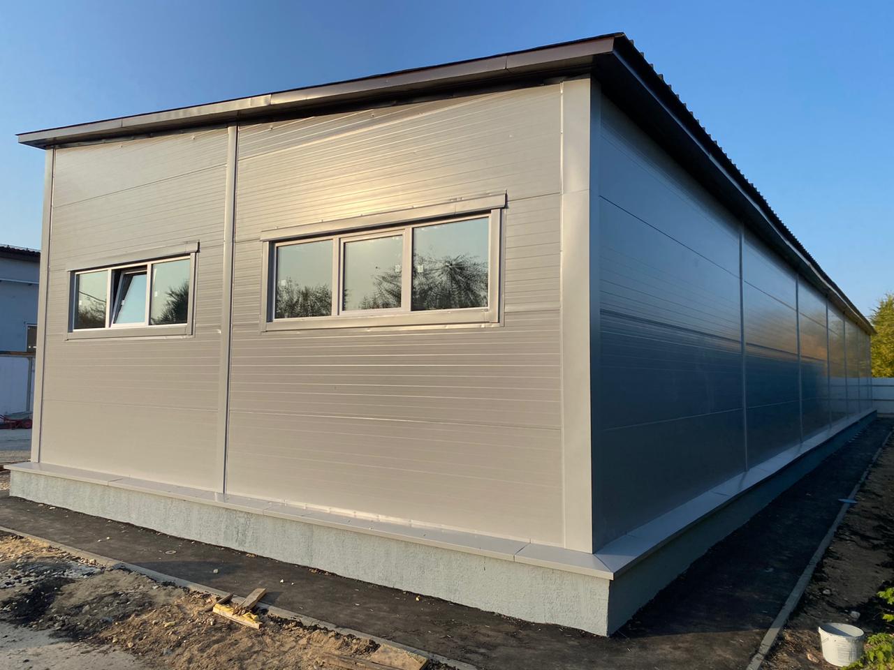 Rockwool Insulated Sandwich Wall Panels For Cold Room And Freezer Construction