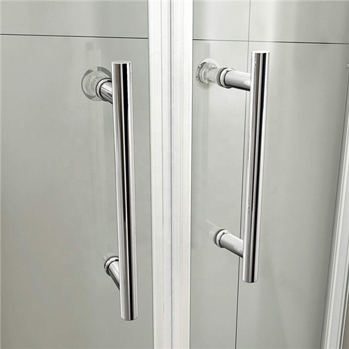 Borderless Shower Door Enclosures Single Pivot Door Customized Size For Home / Hotel