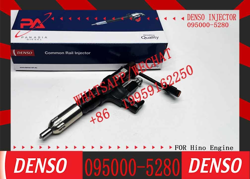 New Diesel Common Rail densos Injector 095000-5280 095000-5281 For HINO Truck Engine J08E 23910-1360