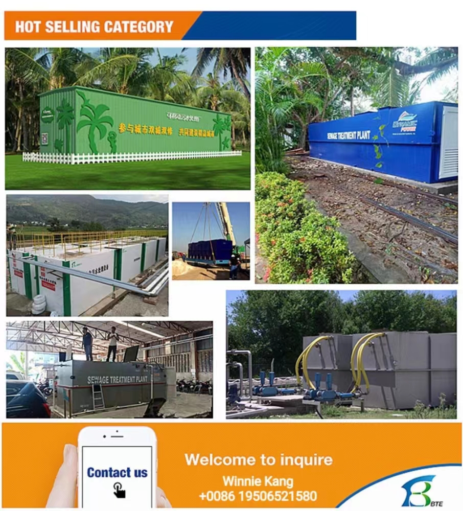 MBR Sewage Separation And Treatment Device for Removing COD BOD NH-N and Performance