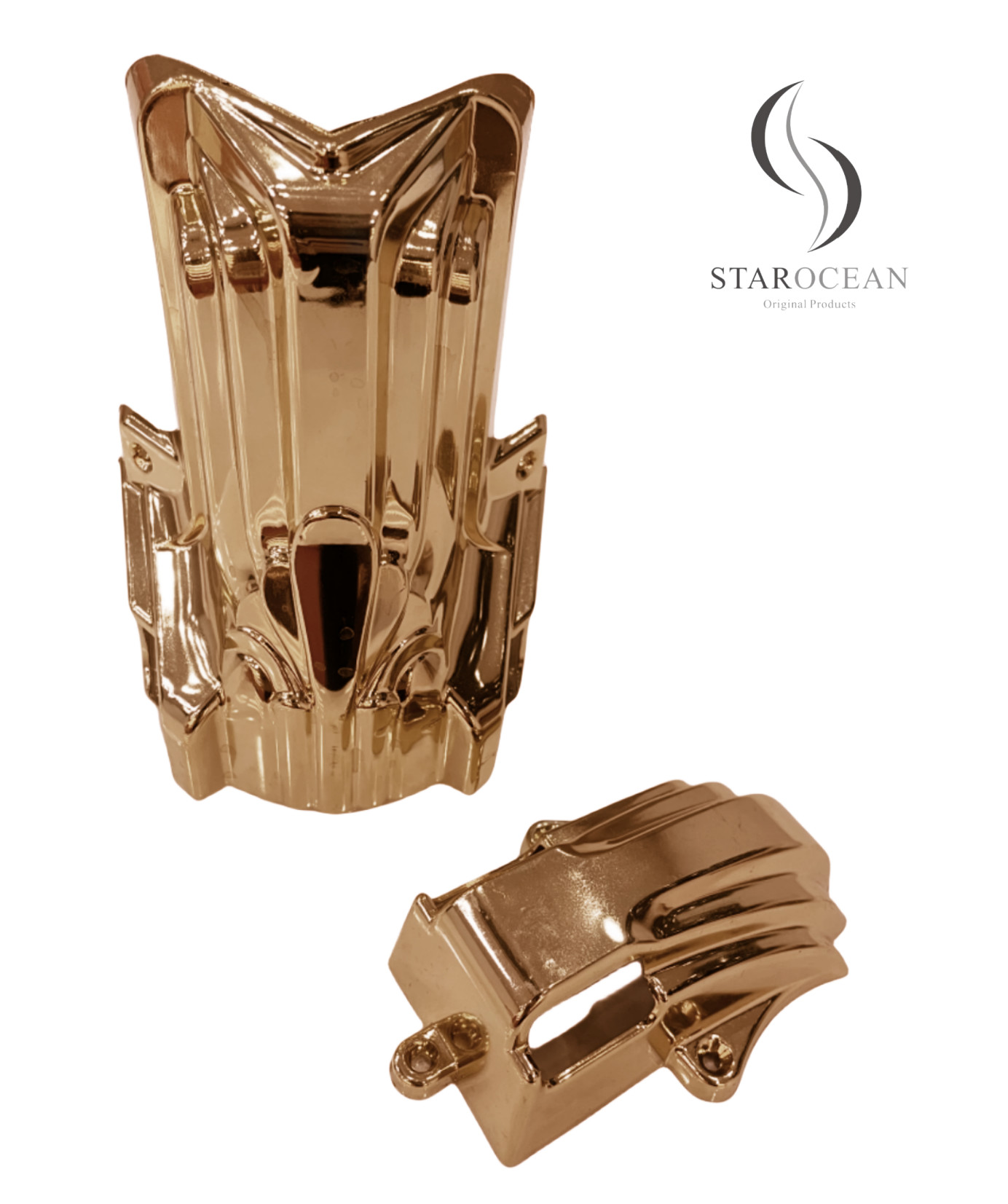 American Style Funeral Coffin Accessories Coffin Corner Customized Copper 11# B