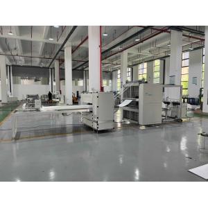 Non Partitioned Pleating Paper Folding Machine