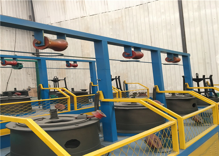 Automated Bull Block Wire Drawing Machine Stable Performance For Making Nails