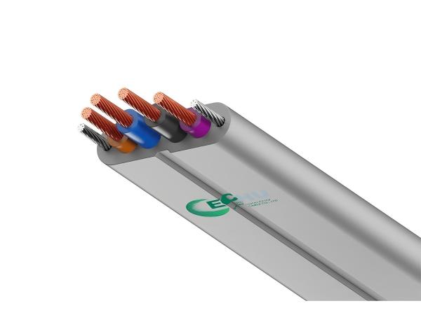 ECHU Flat Crane Cable ,crane cables, lifter cable, Flat lifter cable with steel
